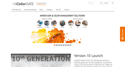 Desktop Screenshot of colorgate.com